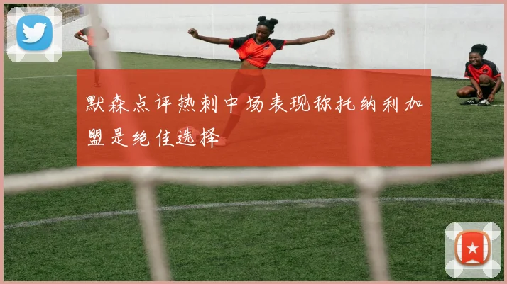 默森点评热刺中场表现称托纳利加盟是绝佳选择